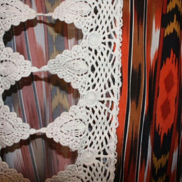 Red Aztec Print Top - Picture 3 of 3