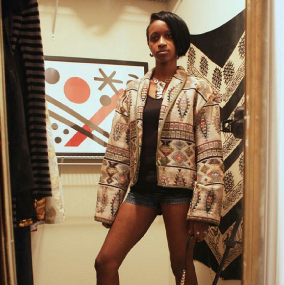 Aztec Print Jacket - Picture 2 of 4