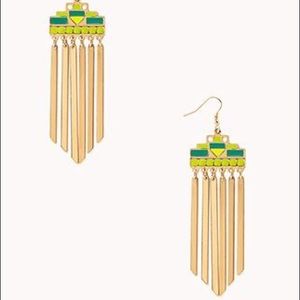 CindyLBB Jewelry - ππ Green & Yellow Dangle Earrings ππ CindyLBB Jewelry - ππ Green & Yellow Dangle Earrings ππ