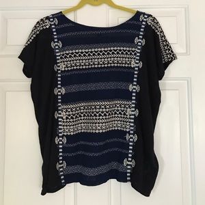 Jcrew Emb. Top - great condition worn maybe 2x's