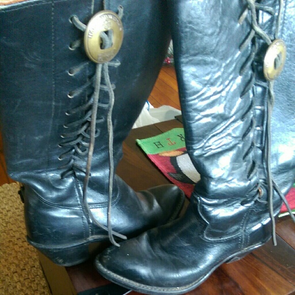 Vintage Harley Davidson Boots - Picture 2 of 4