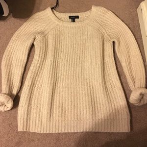 Thick sweater also nice for the fall!
