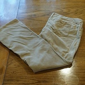 Khaki Courduroy pants. Size 13.