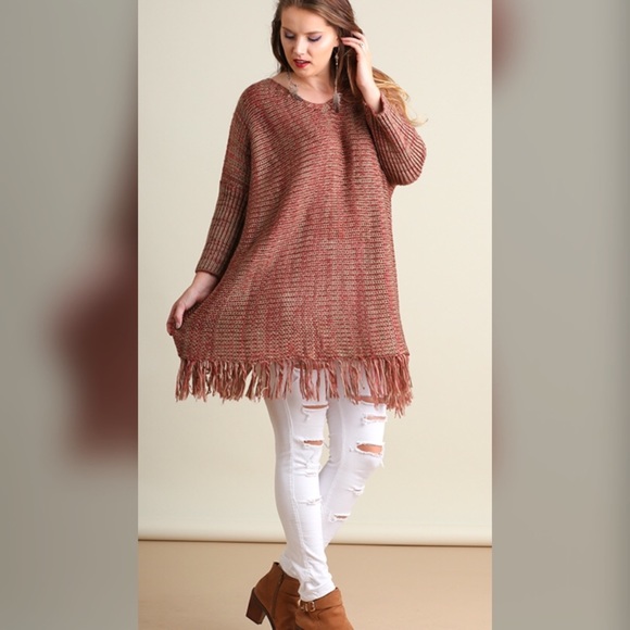 Mocha  Mix Sweater - Picture 2 of 3