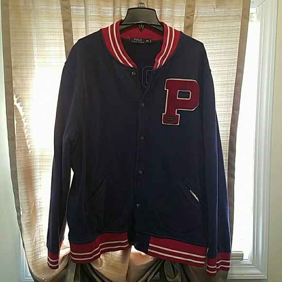 MEN Polo Varsity Bomber Jacket