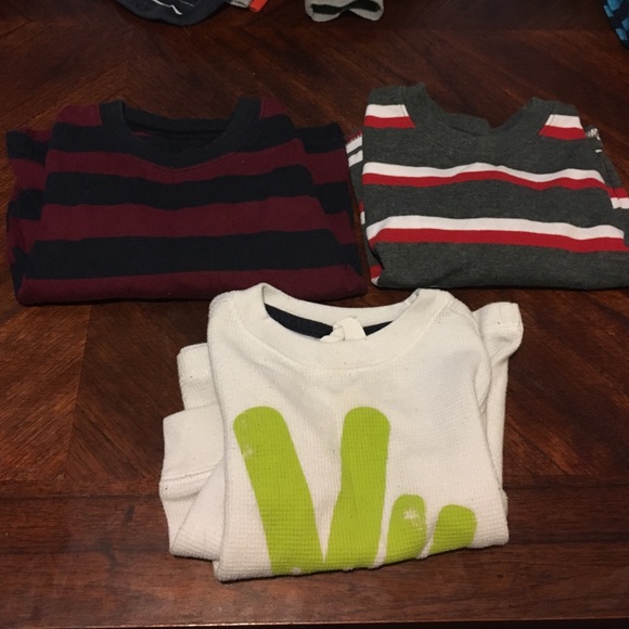 3 Toddler Long Sleeves Size 12M