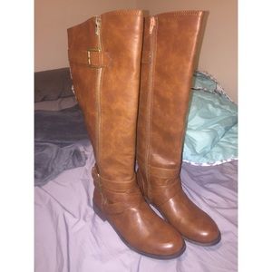 Never worn knee high boots