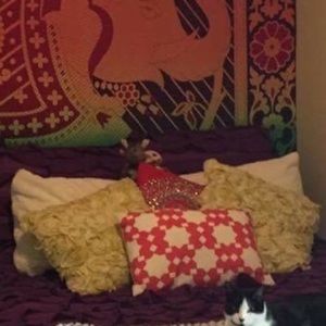 WHITE BODY PILLOW ONLY