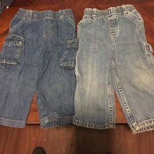 2 Pairs Of Baby Pants Size 18M