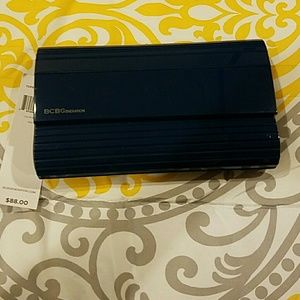 BCBGENERATION bluejade small clutch