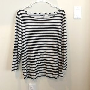 Jcrew striped top