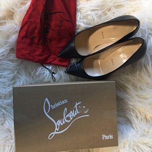 Christian Louboutin Décollette 100 mm barely worn
