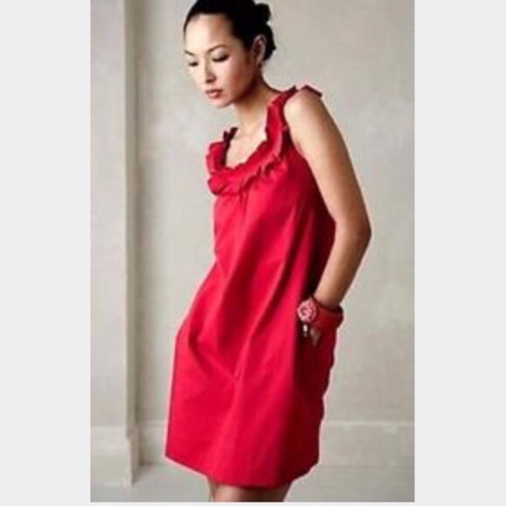 Anthropologie Fei Carambola Shift Dress