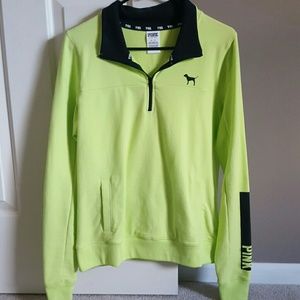 PINK Quarter-Zip Sweatshirt