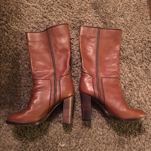 Chloé leather boots - Picture 2 of 4