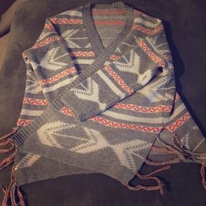 Aztec Print Cardigan