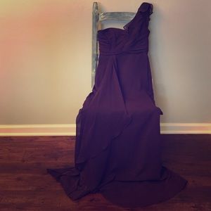 Plum brides maid dress 💐🍁