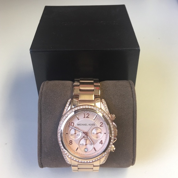 Michael Kors Rose Gold Watch