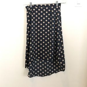 Polka dot skirt