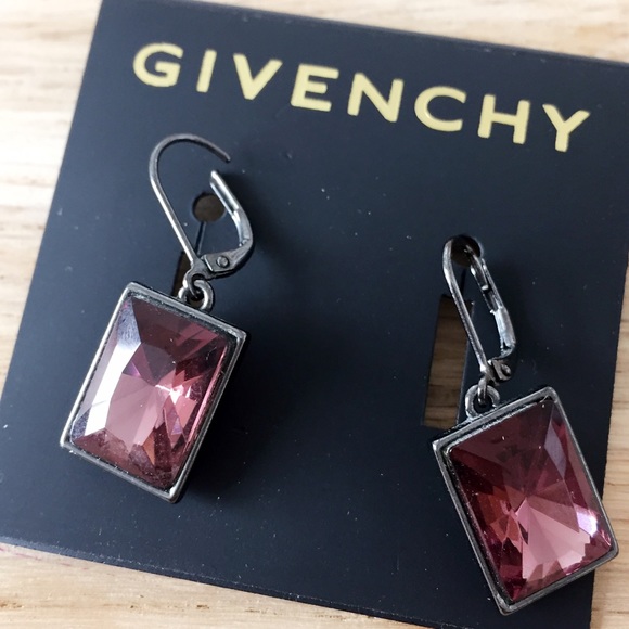 Givenchy Accessories - SALE! {Givenchy} Beautiful purple earrings