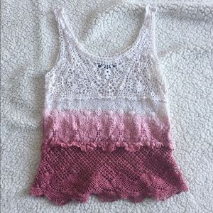 ae crochet tank top