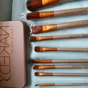 Urban decay naked 3 eye brush set of 12
