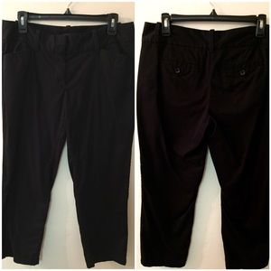Ann Taylor Black Capris
