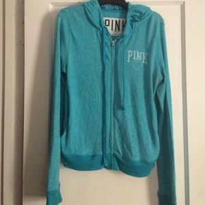 Blue Victoria Secret Love Pink Jacket.