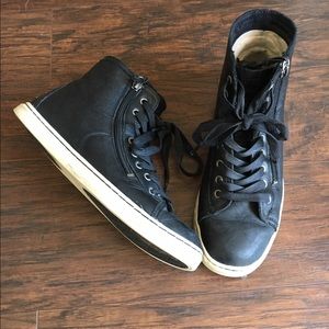 UGG Leather Sneakers