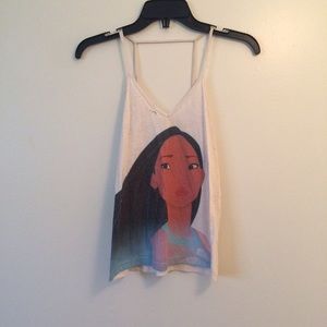 Pocahontas tank top.