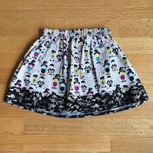 Girls' Toddler Handmade Halloween Skirt 5T