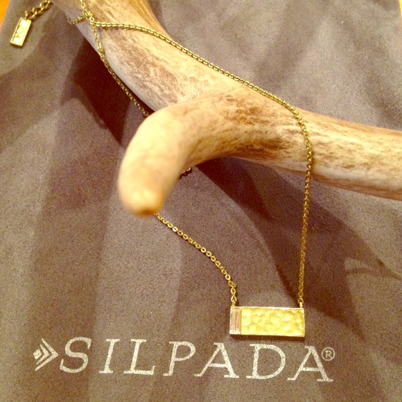 Silpada crossbar necklace