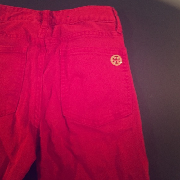 FLASH SALE -- Tory Burch red jeans