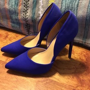 Blue heels by JustFab