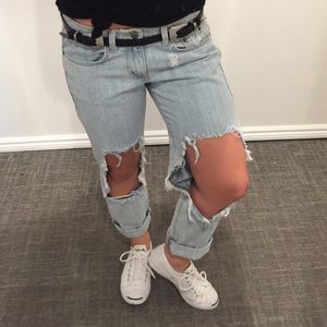 Carmar LF Ripped Boyfriend Jeans