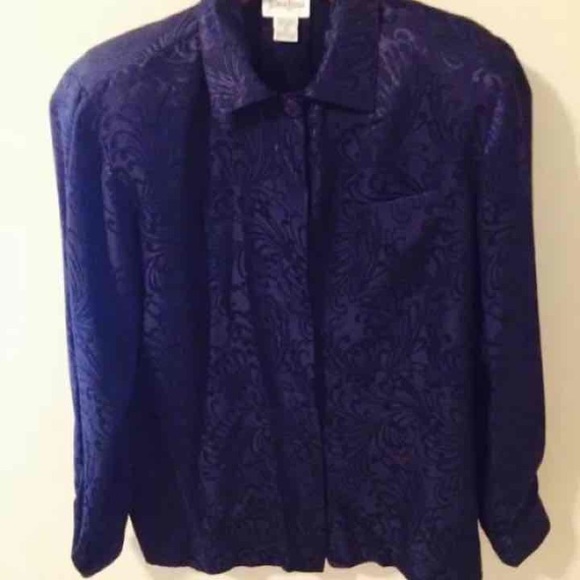 Neiman Marcus Vintage Silk Blouse SZ 8