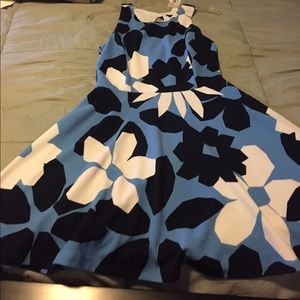 Blue flower dress