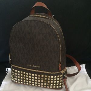 Michael Michael Kors Rhea Zip Backpack NWT