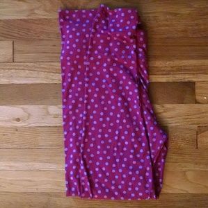 TC polka dot leggings