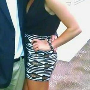 Windsor open back dress