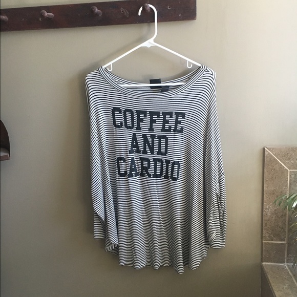 Coffee and cardio tunic!