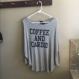Coffee and cardio tunic!