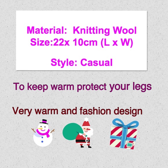 Crochet knitted lace trim boot cuffs leg warmers - Picture 2 of 2