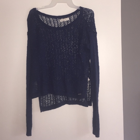 Navy sweater