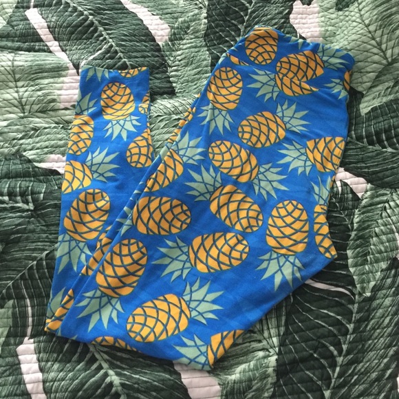 Lularoe TC Pineapple Leggings