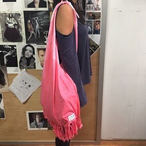 Boho Bag - Fringed - Pink Tie Dye ❤️ Hobo