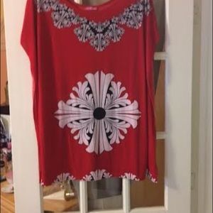 eed design imprint ladies top