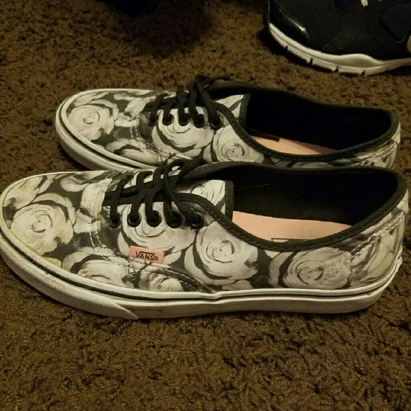 Floral vans