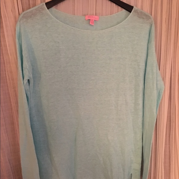 Lilly Pulitzer Alana boatneck linen pullover