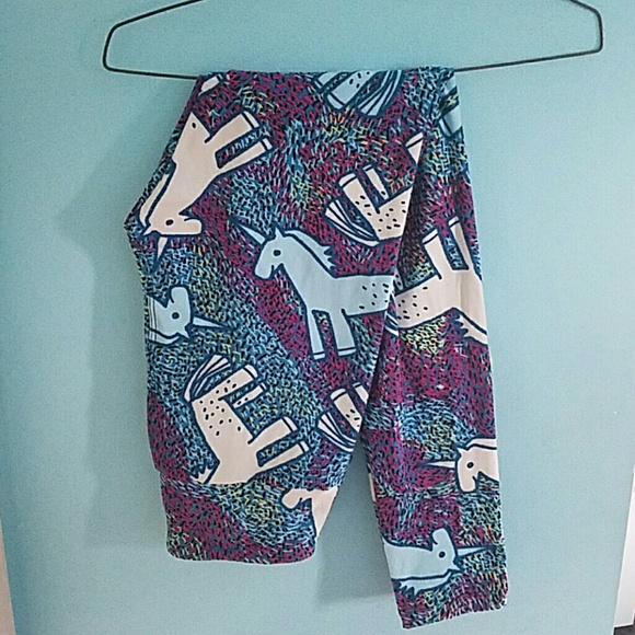LulaRoe unicorn leggings OS